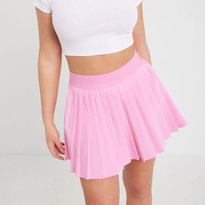 Garage baby bubble gum pink tennis skirt